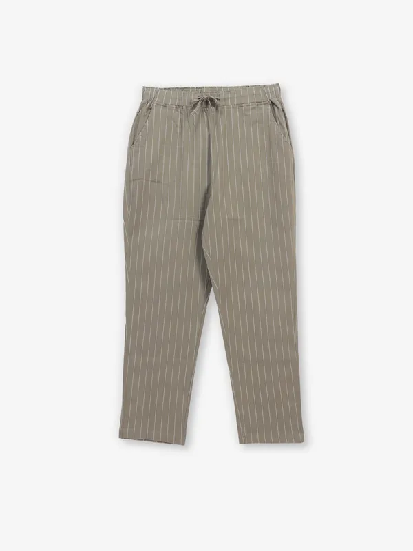 GLOBAL REPUBLIC olive cotton pant for women