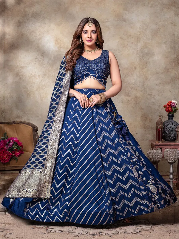 Gorgeous silk lehenga choli for women