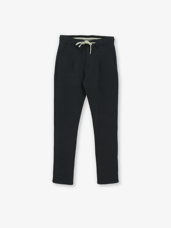 GS78 black laycra solid trouser