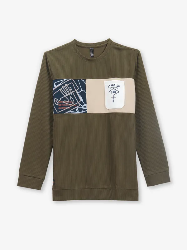 GS78 cotton olive t-shirt