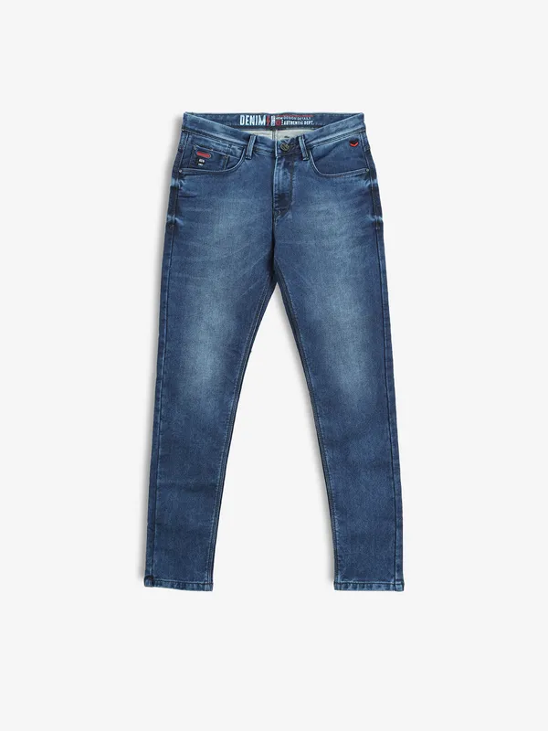 GS78 dark blue denim slim fit jeans