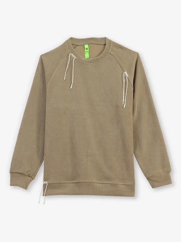 HIBRID beige cotton t-shirt