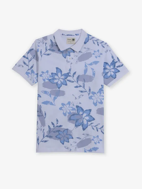 INDIAN TERRAIN printed white cotton t-shirt