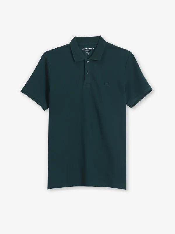 JACK & JONES mint green plain t-shirt