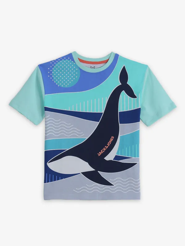 JACK & JONES multicolor cotton t-shirt