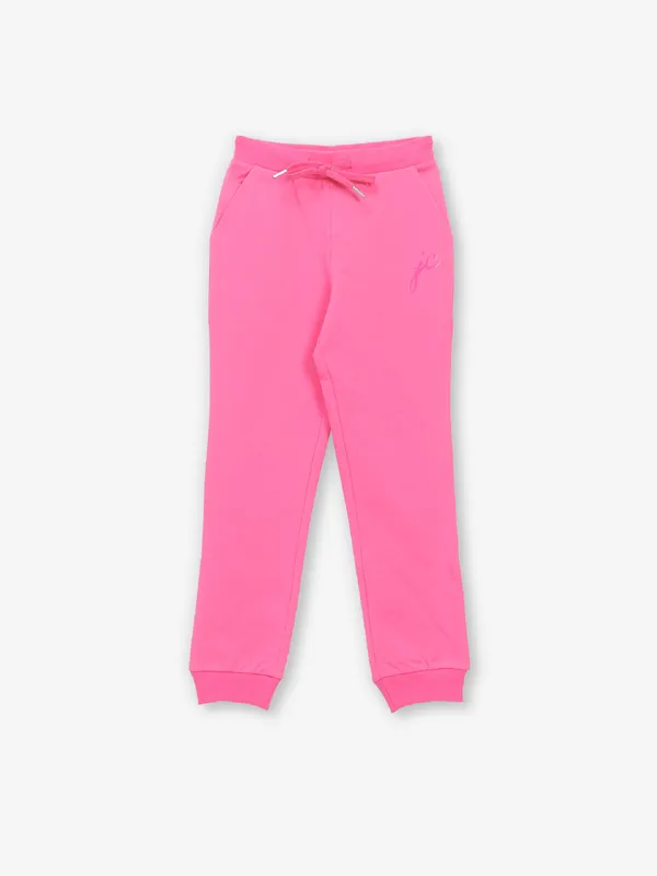 JUST CLOTHS pink cotton jeggings