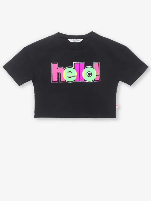 JUST CLOTHS black crop top