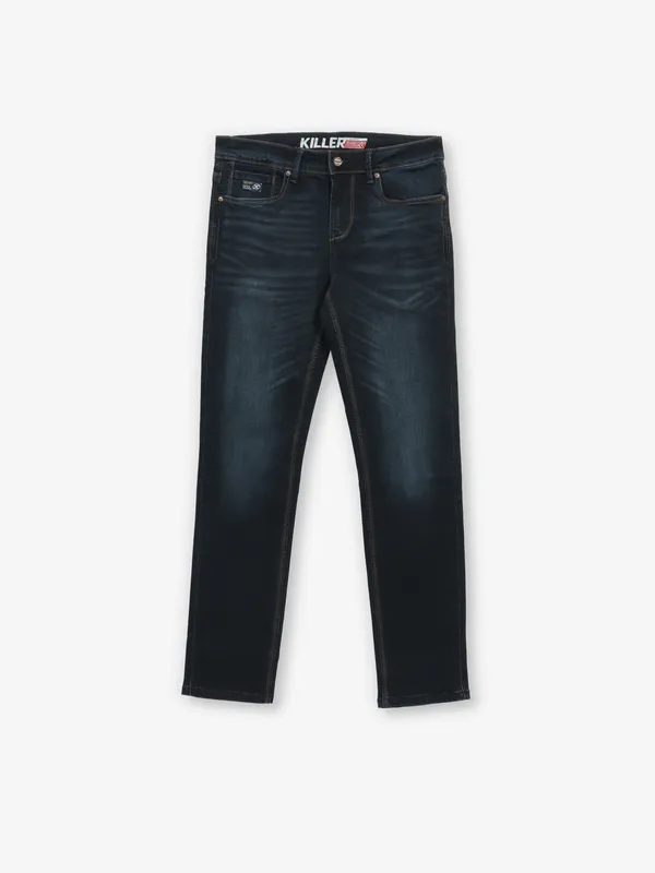 KILLER denim slim fit black jeans