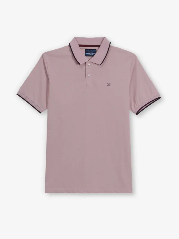 KILLER plain onion pink cotton t-shirt