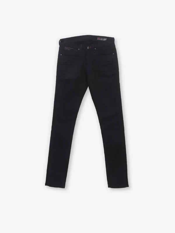 KILLER solid black jeans in denim