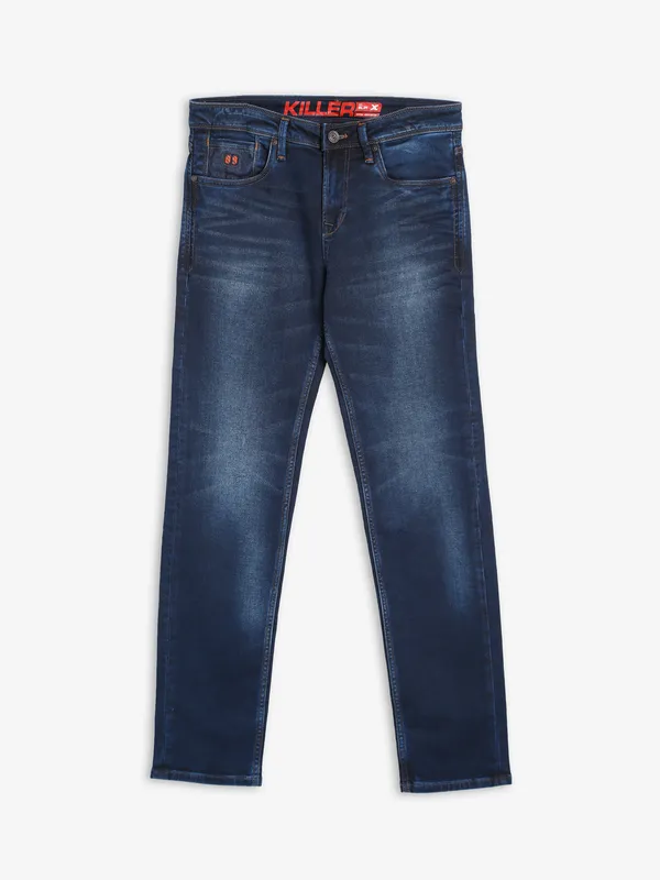 Killer washed blue slim fit jeans