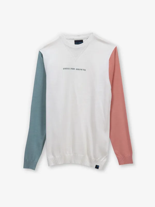 KILLER white cotton full sleeve t-shirt