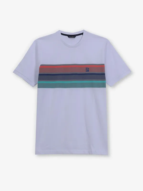 KILLER white cotton half sleeve t-shirt