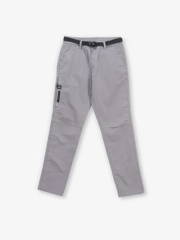 KOZZAK super skiiny solid grey cargo