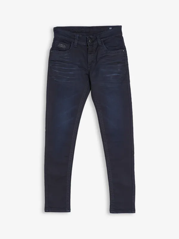 Kozzak super skinny fit dark blue jeans