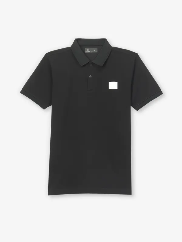KUCH KUCH black cotton slim fit t-shirt