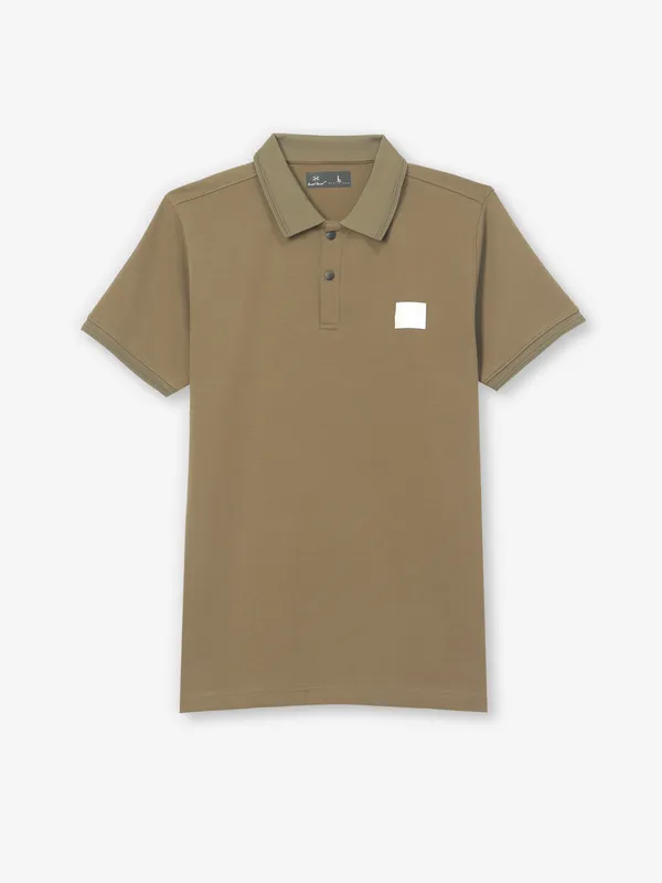 KUCH KUCH cotton men t-shirt in olive