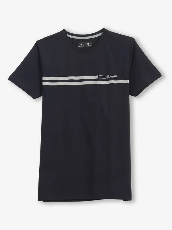 KUCHKUCH cotton navy t-shirt