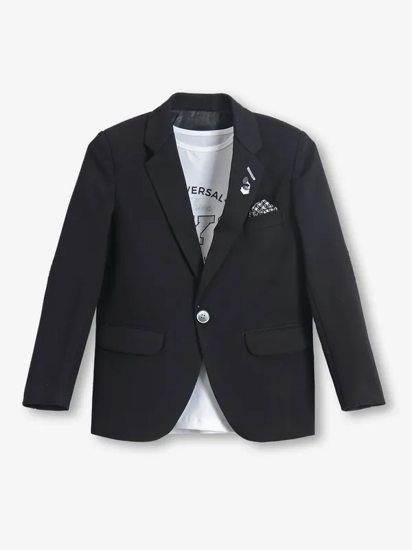 Latest black corsuroy blazer