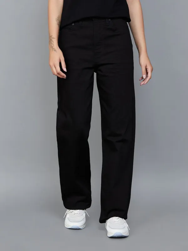 LEVIS black slim fit denim jeans