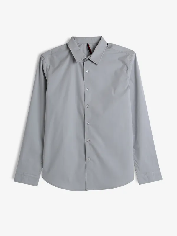 LEVIS plain grey full sleeve shirt