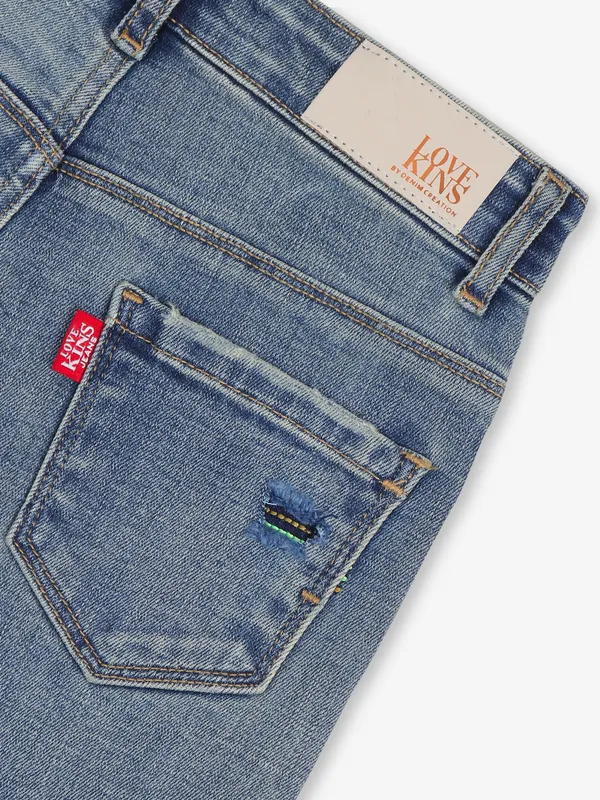 LOVEKINS blue and grey washed jeans