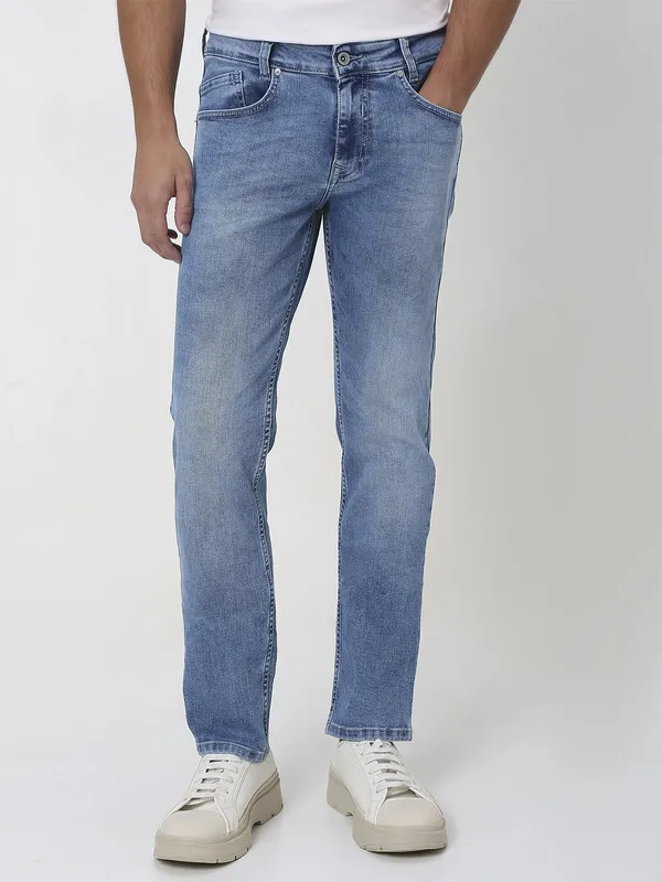 MUFTI light blue washed jeans