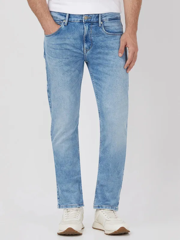 MUFTI  stunning light blue straight fit jeans