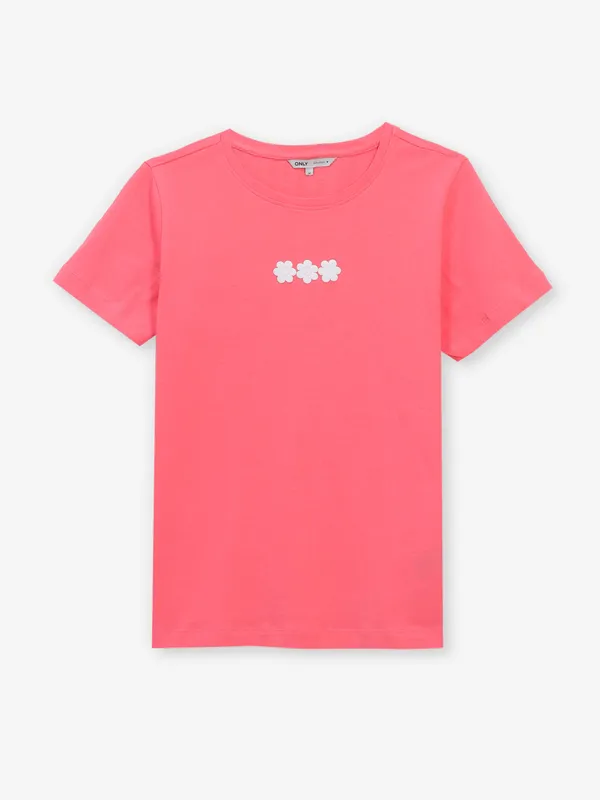 ONLY watermelon color printed t-shirt