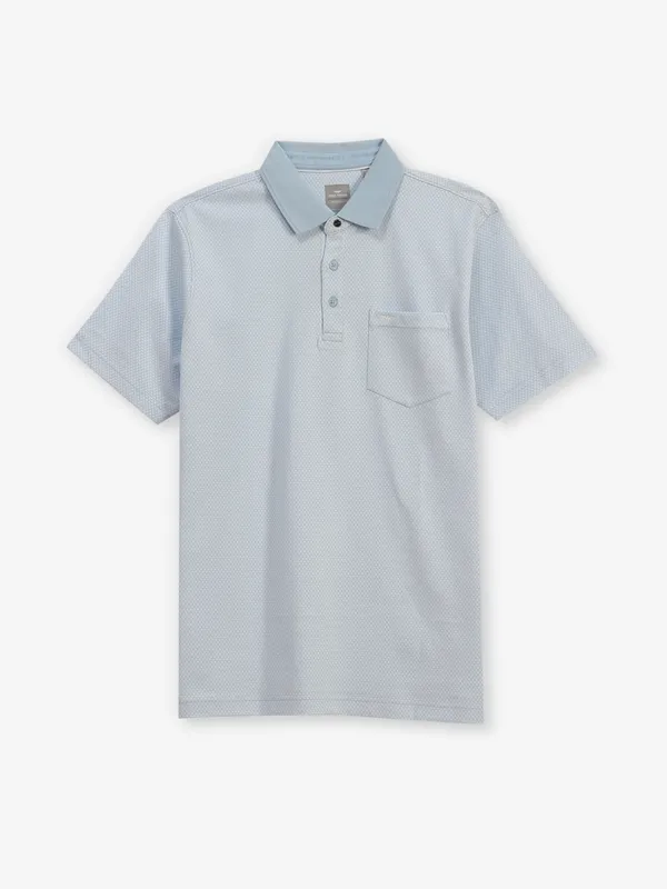 PARK AVENUE sky blue cotton t-shirt