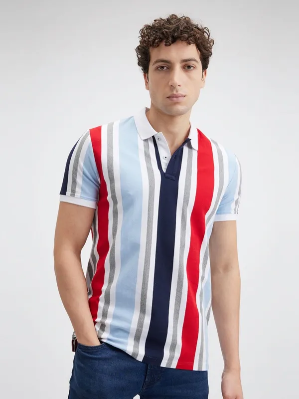 PEPE multicour cotton t-shirt for men