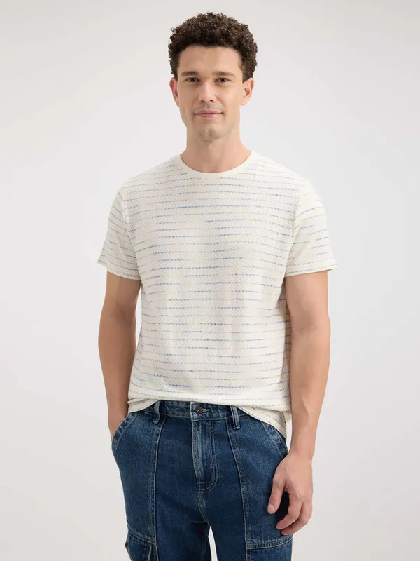 PEPE off white stripe t-shirt