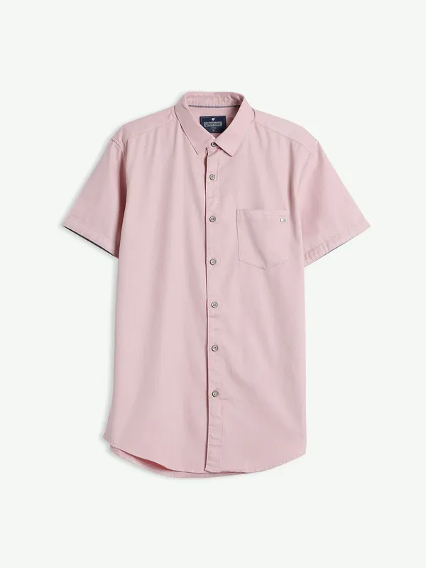 Pioneer light pink cotton shirt
