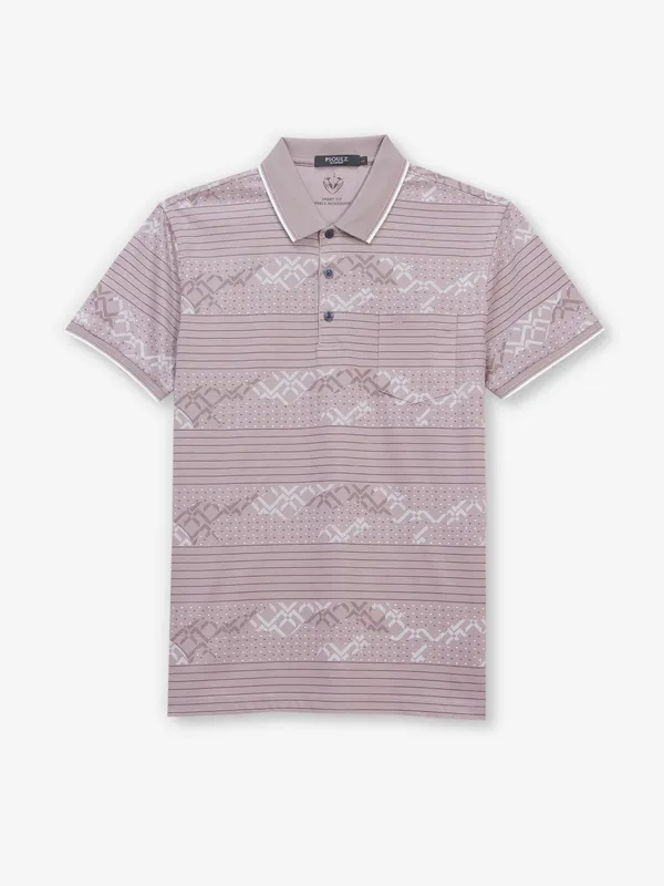 PSOULZ cotton lilac purple t-shirt