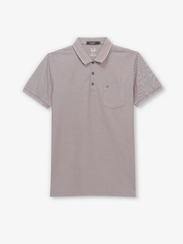 PSOULZ light brown cotton t-shirt