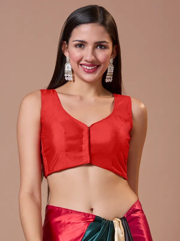 Rad ready made blouse in rich silk