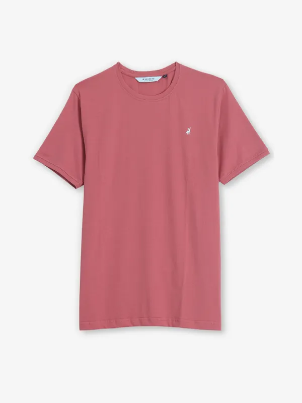 RIVER BLUE peach palin cotton t-shirt