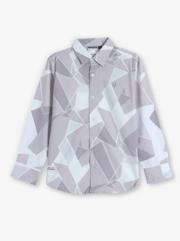 RUFF pink printed cotton shirt