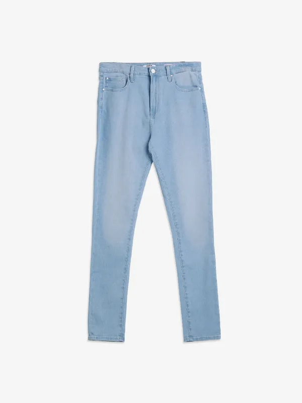 Spykar ice blue denim jeans