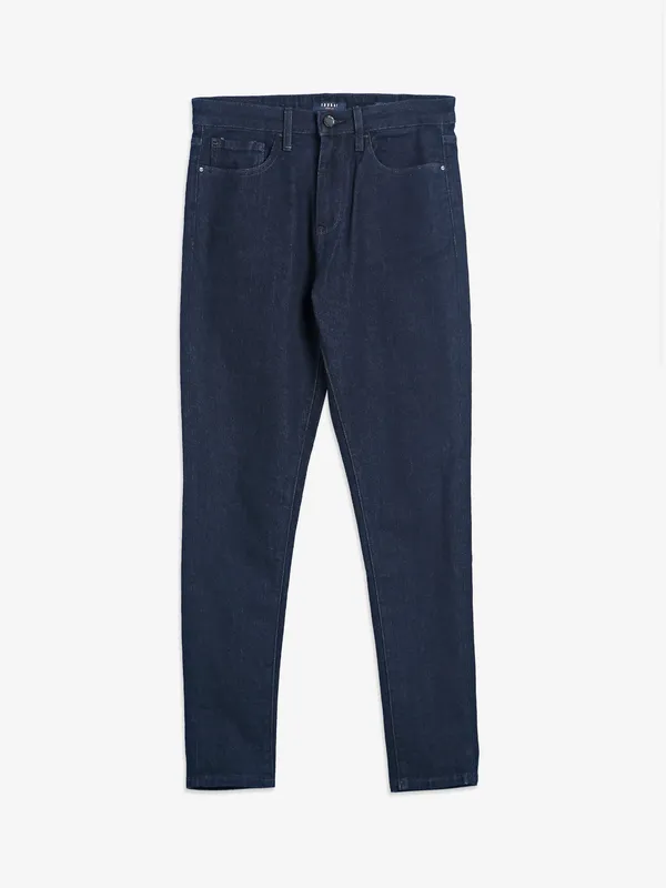 Spykar navy super skinny ankle length jeans