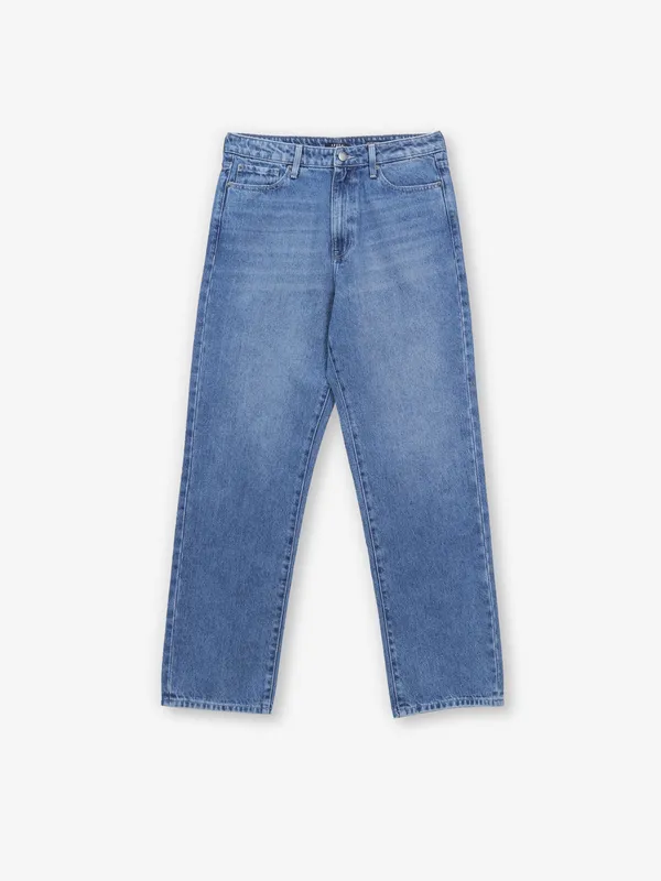 SPYKAR washed denim jeans in blue