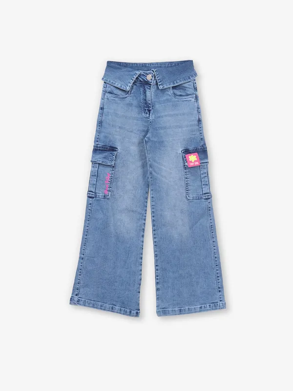 TINY GIRL washed blue denim jeans