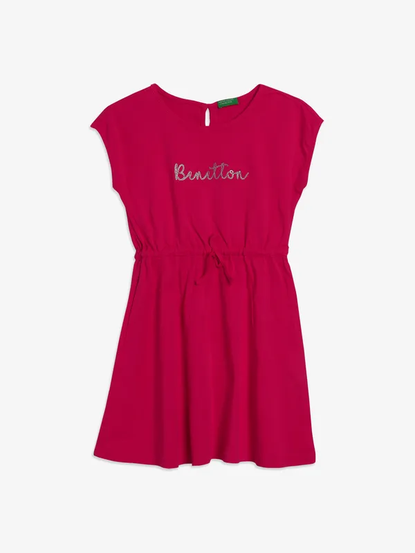 UCB cotton magenta dress