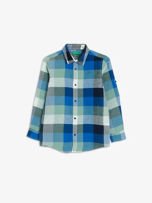 UCB ink blue full sleeve shirt