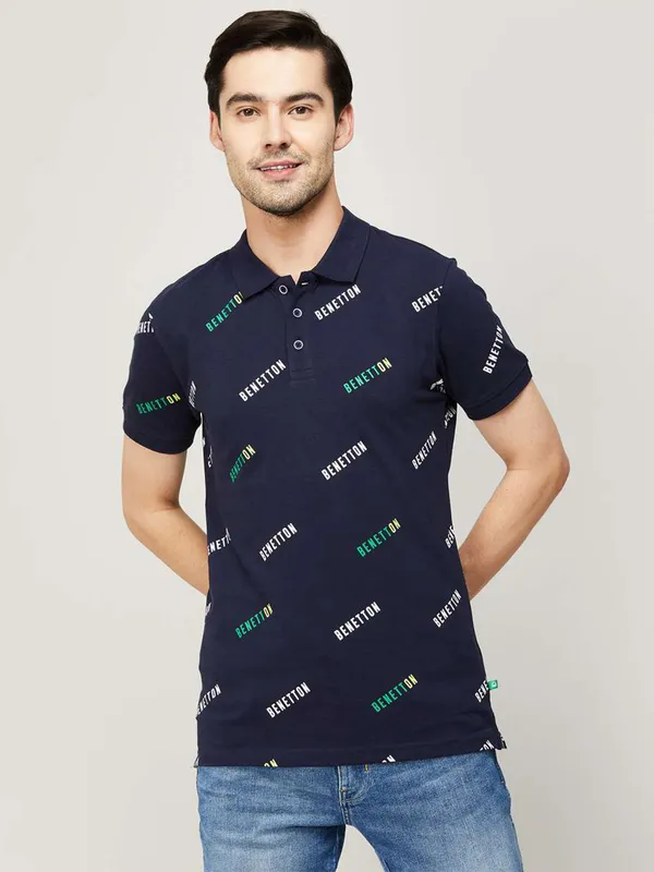 UCB navy color cotton t shirt