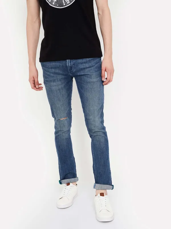 United Colors of Benetton regular blue slim fit jeans