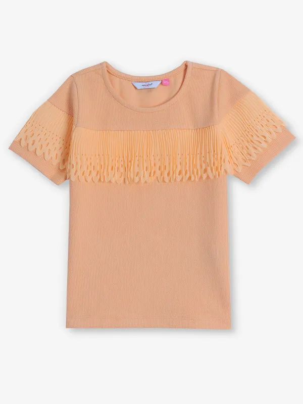 VERO MODA peach cotton top