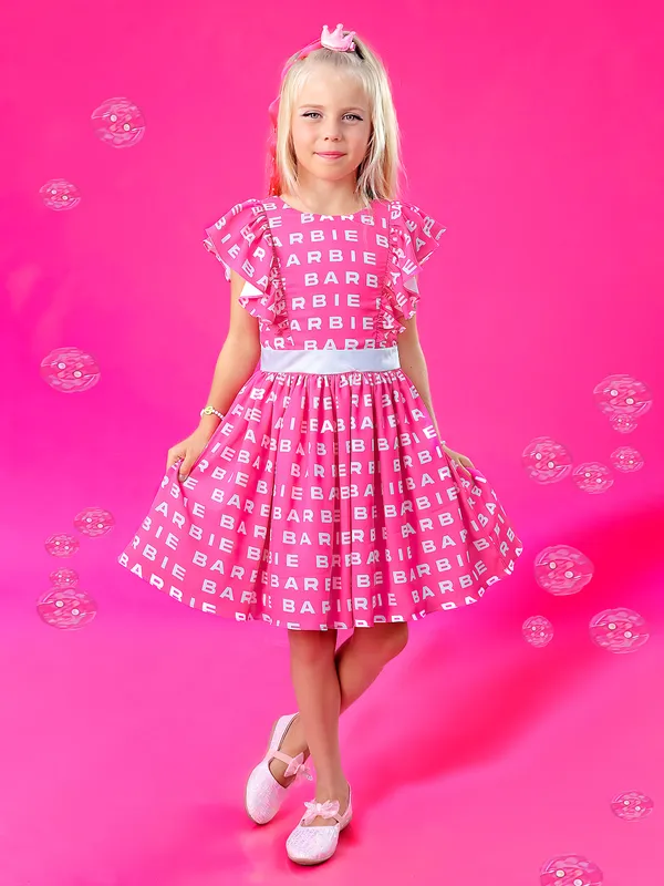 For Girls Barbie Gowns Online Shopping Buy Barbie Pink Dresses For