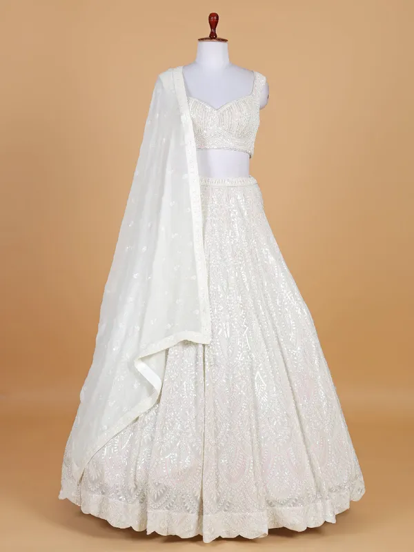 Beautiful Wedding Designer Pure Gajji Silk Lehenga Choli main image 0