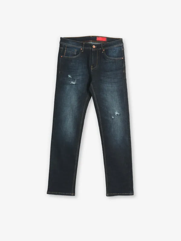 BEING HUMAN black washed jeans-G3-MJE5287 United Kingdom